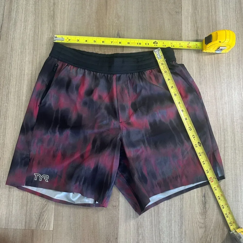 TYR Hydrosphere Mens Unlined Unbroken Shorts Spectrik Medium M